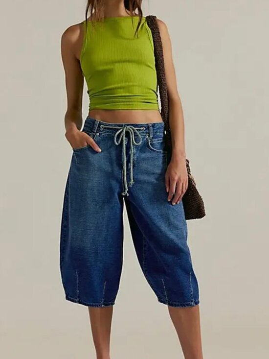 Free People Denim - Free People We The Free Amada Cropped Barrel Jeans